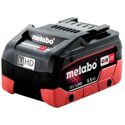 Аккумулятор METABO Battery pack 18V 5,5Ah LiHD 21700 (321001040)