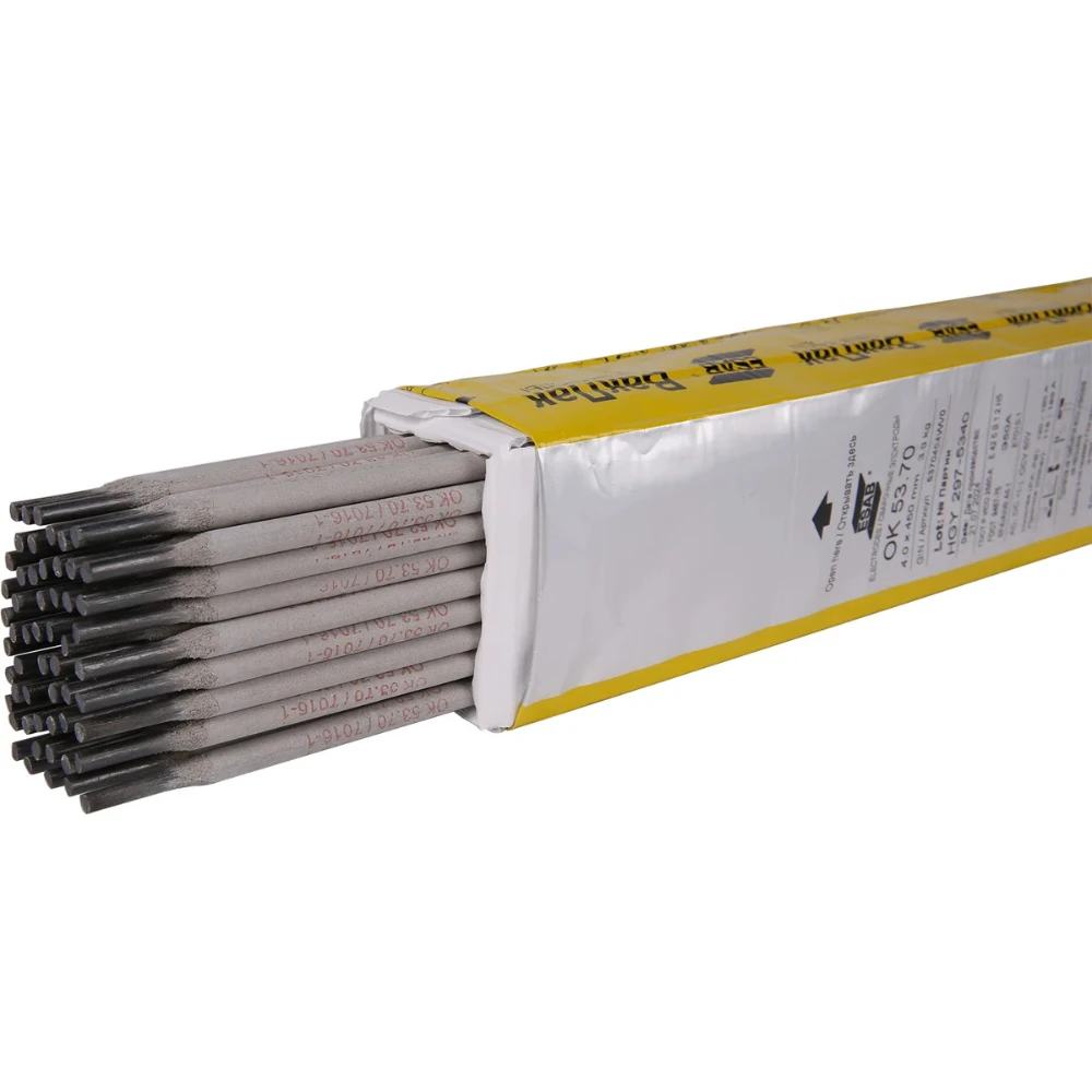 Сварочные электроды Esab OK 53.70 4,0x450mm VacPac 3,8 kg