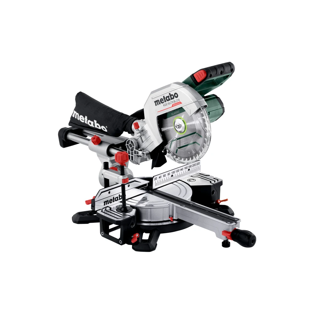 Пила торцовочная METABO KGS 18 LTX BL 216 (614216850)