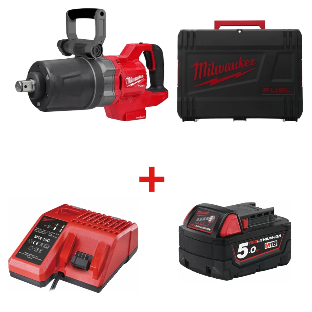 Гайковерт Milwaukee M18 ONEFHIWF1DS-0C FUEL (4933472071) + M18 B5 (4932430483) + М12-18С (4932352959)