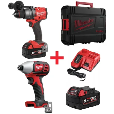 Набор инструментов Milwaukee M18 FDD3-502X (4933479863) + M18 BID-0 (4933443570)