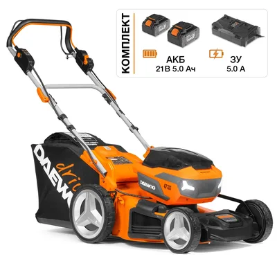 Газонокосилка аккумуляторная Daewoo DLM 5042Li-S SET