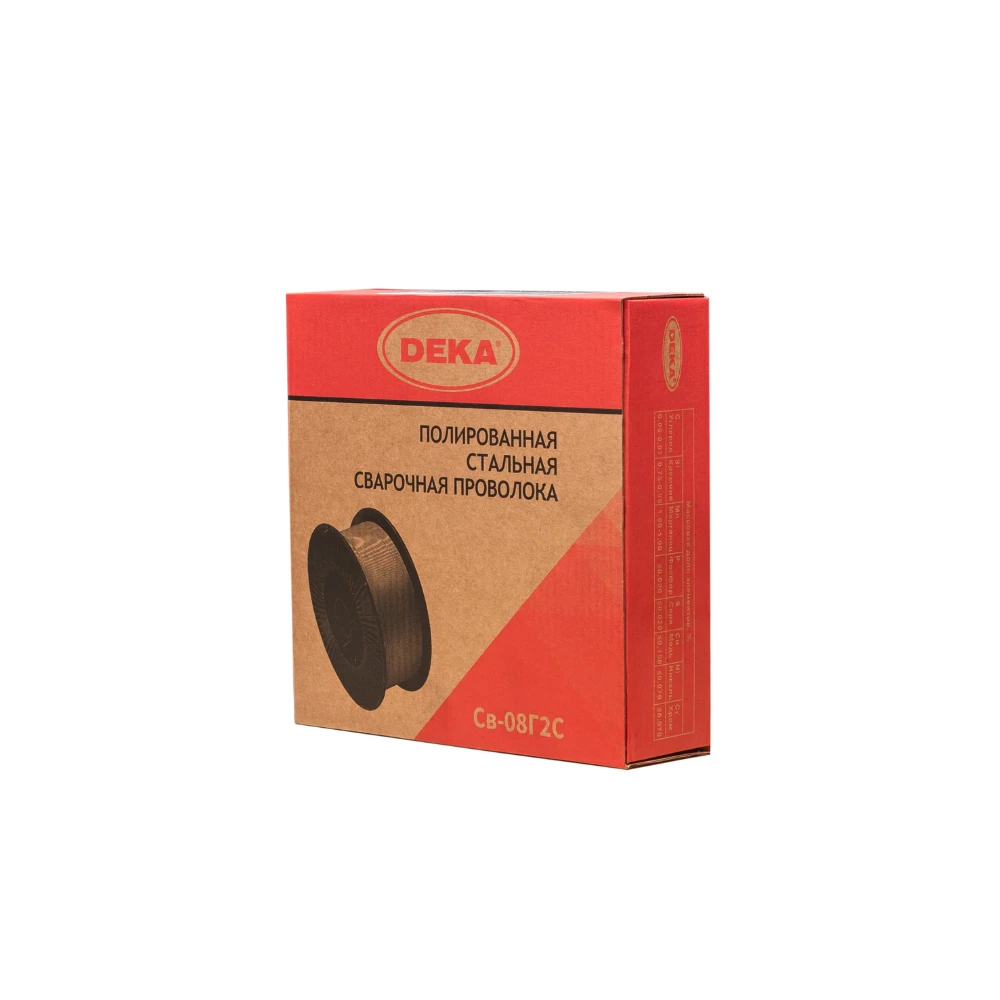Сварочная проволока DEKA DEKA СВ-08Г2С d=0,8x5 кг
