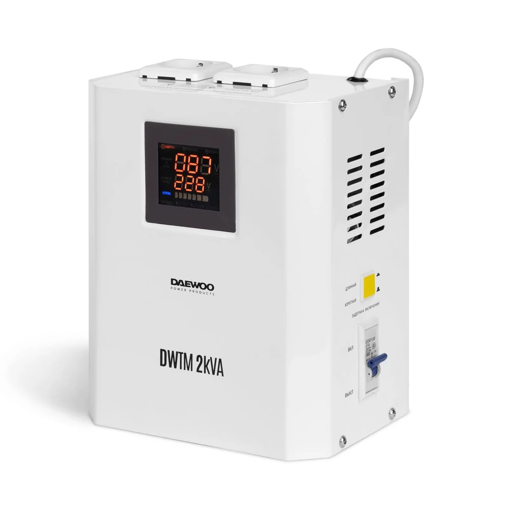 Стабилизатор Daewoo DWTM 2kVA
