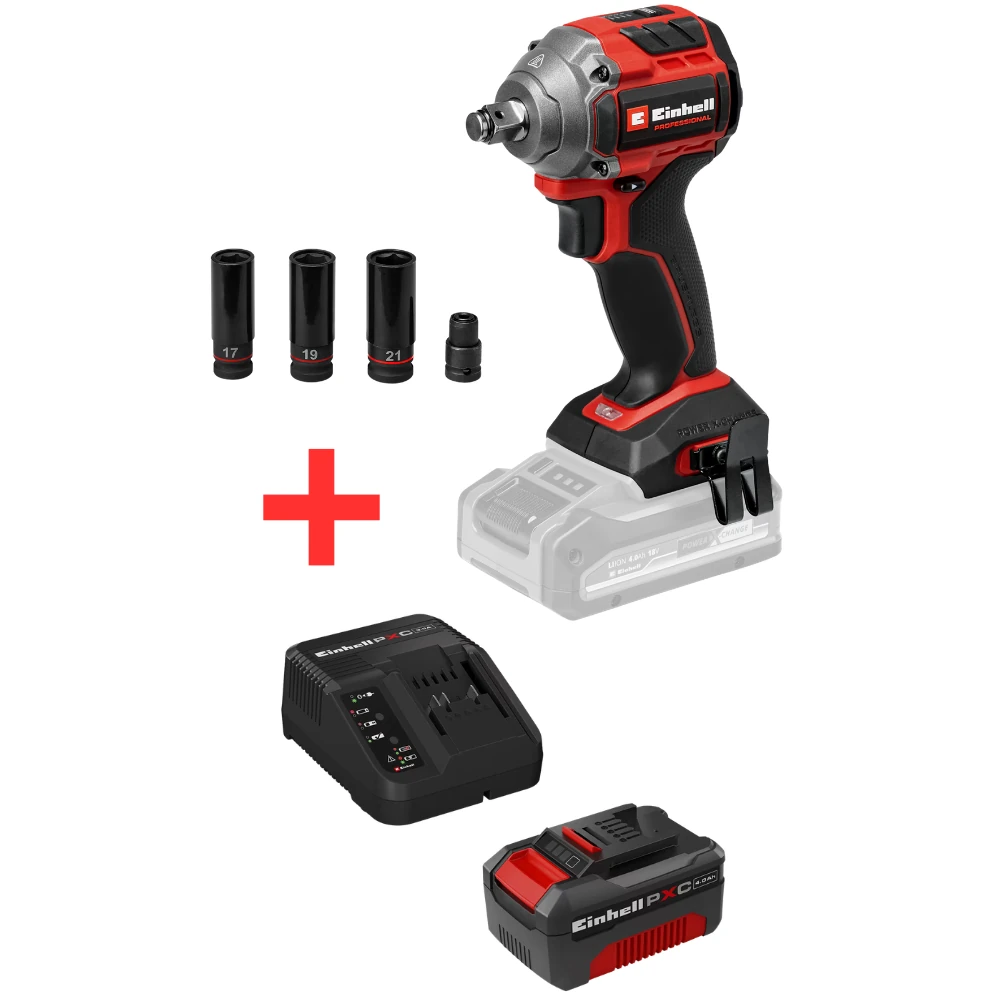 Гайковерт Einhell Germany AG TP-CW 18/260-C Li BL (451009042)