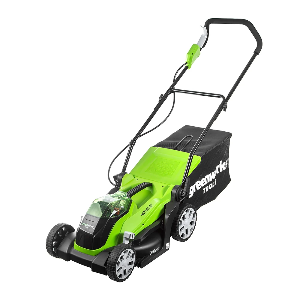 Газонокосилка аккумуляторная Greenworks G40LM35 (без батареи и зарядного устройства) (2501907)