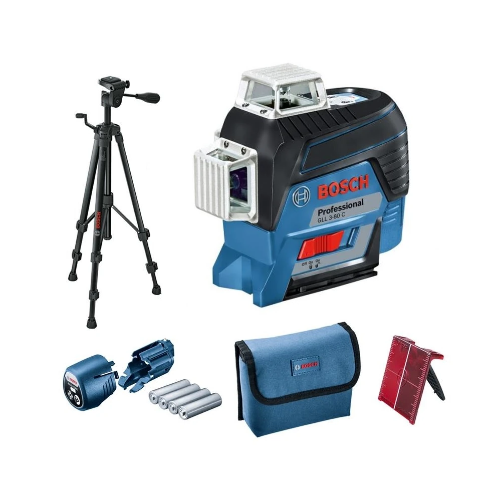 Нивелир Bosch GLL 3-80 C (AA) + BT 150 L-Boxx ready