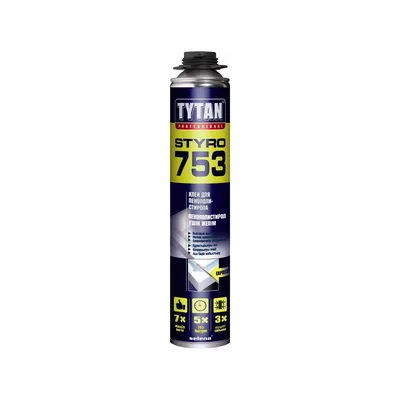 Клей для пенополистирола Selena TYTAN STYRO 753 (750 ml)