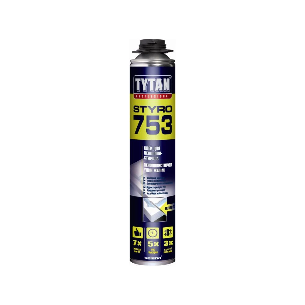Клей для пенополистирола Selena TYTAN STYRO 753 (750 ml)