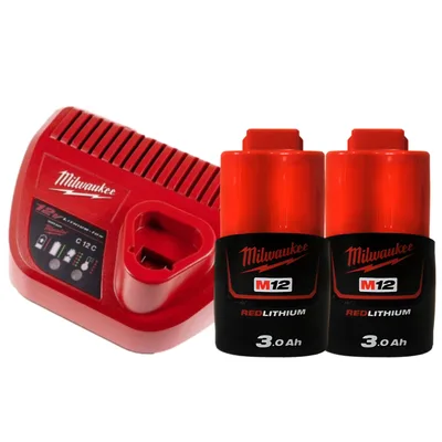 Энергокомплект Milwaukee M12 NRG-302 (4933451902)