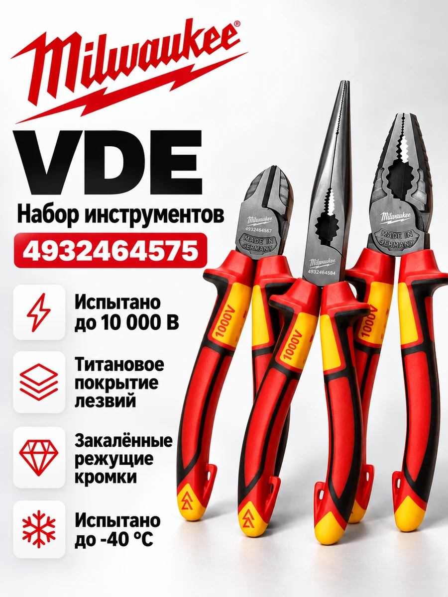Набор инструментов Milwaukee 4932464575