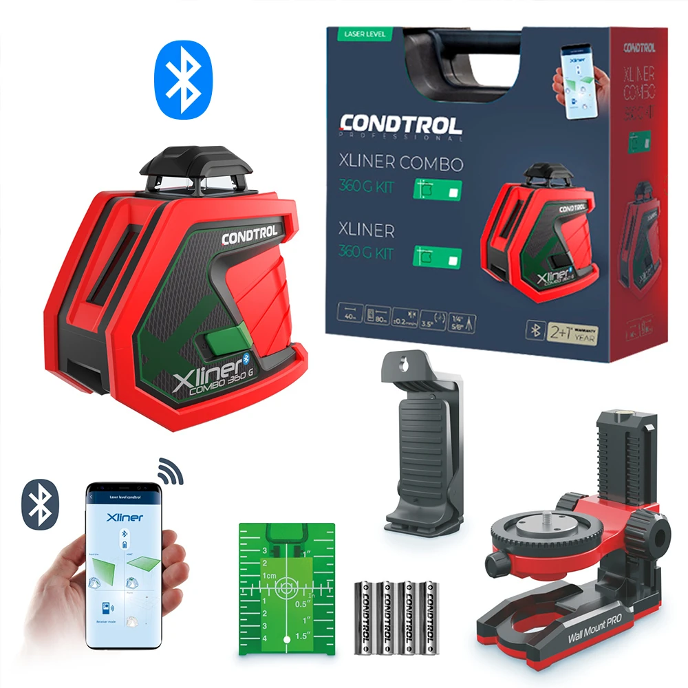 Нивелир Condtrol Xliner Combo 360G Kit