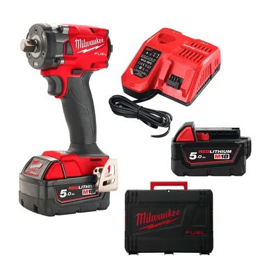 Гайковерт Milwaukee M18 FIW2P12-502X FUEL (Li-Ion 5 Ач) (4933478447)