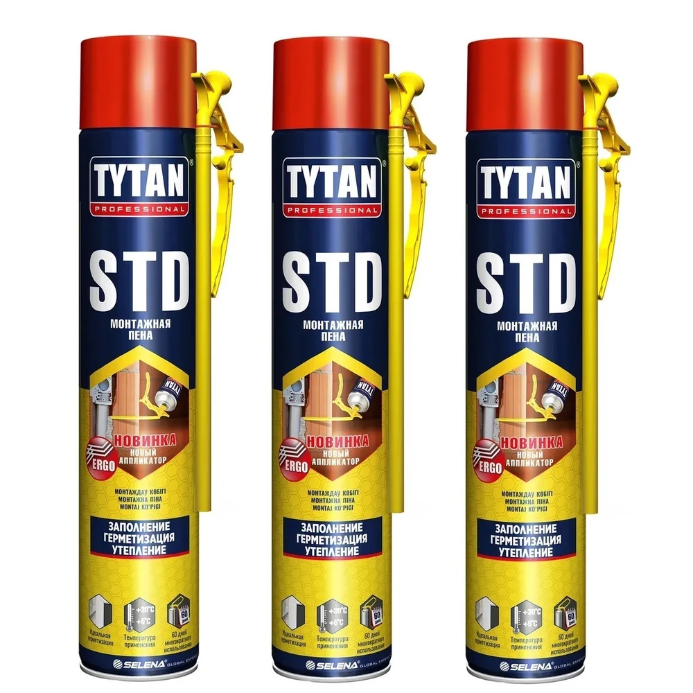 Пена Selena TYTAN СТД всесезонная (750 ml)