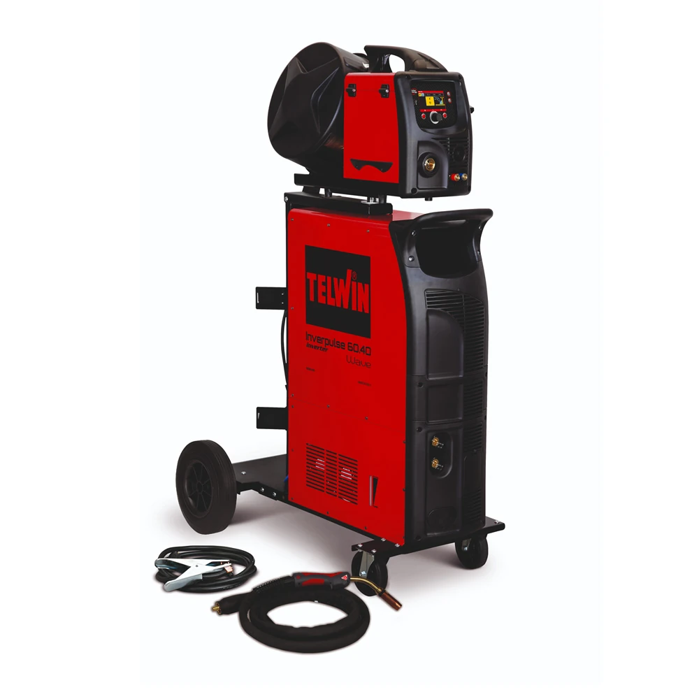 Сварочный аппарат MIG-MAG Telwin INVERPULSE 60.40 WAVE 230V/400V AQUA