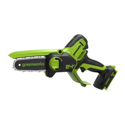 Пила цепная Greenworks G24MCS10 (без батареи и зарядного устройства) (2008207)