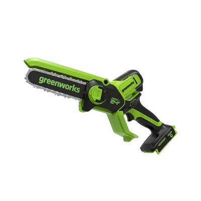 Пила цепная Greenworks GD24CSMNX (без батареи и зарядного устройства) (2008707)