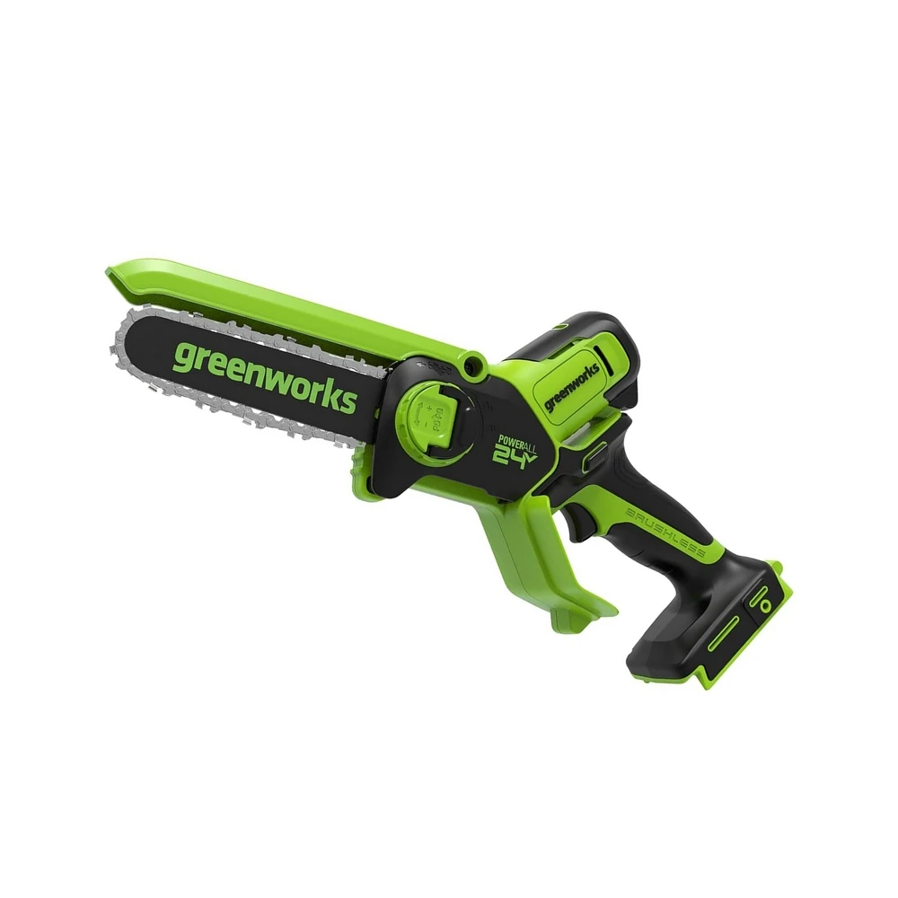Пила цепная Greenworks GD24CSMNX (без батареи и зарядного устройства) (2008707)