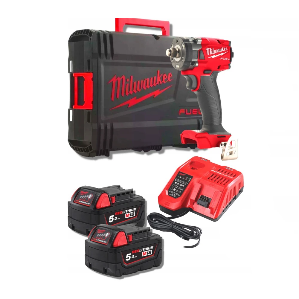 Гайковерт Milwaukee M18 FIW2F12-502X FUEL (Li-Ion 5 Ач) (4933478444)