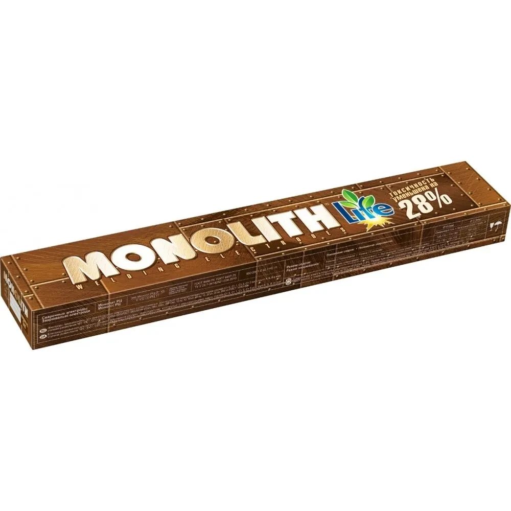 Электрод PlasmaTec Monolith R д 3 мм уп 2,5 кг