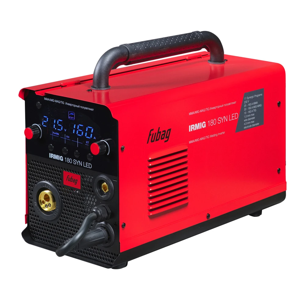Инвертор MIG-MAG Fubag IRMIG 180 SYN LED ( с горелкой 250А)