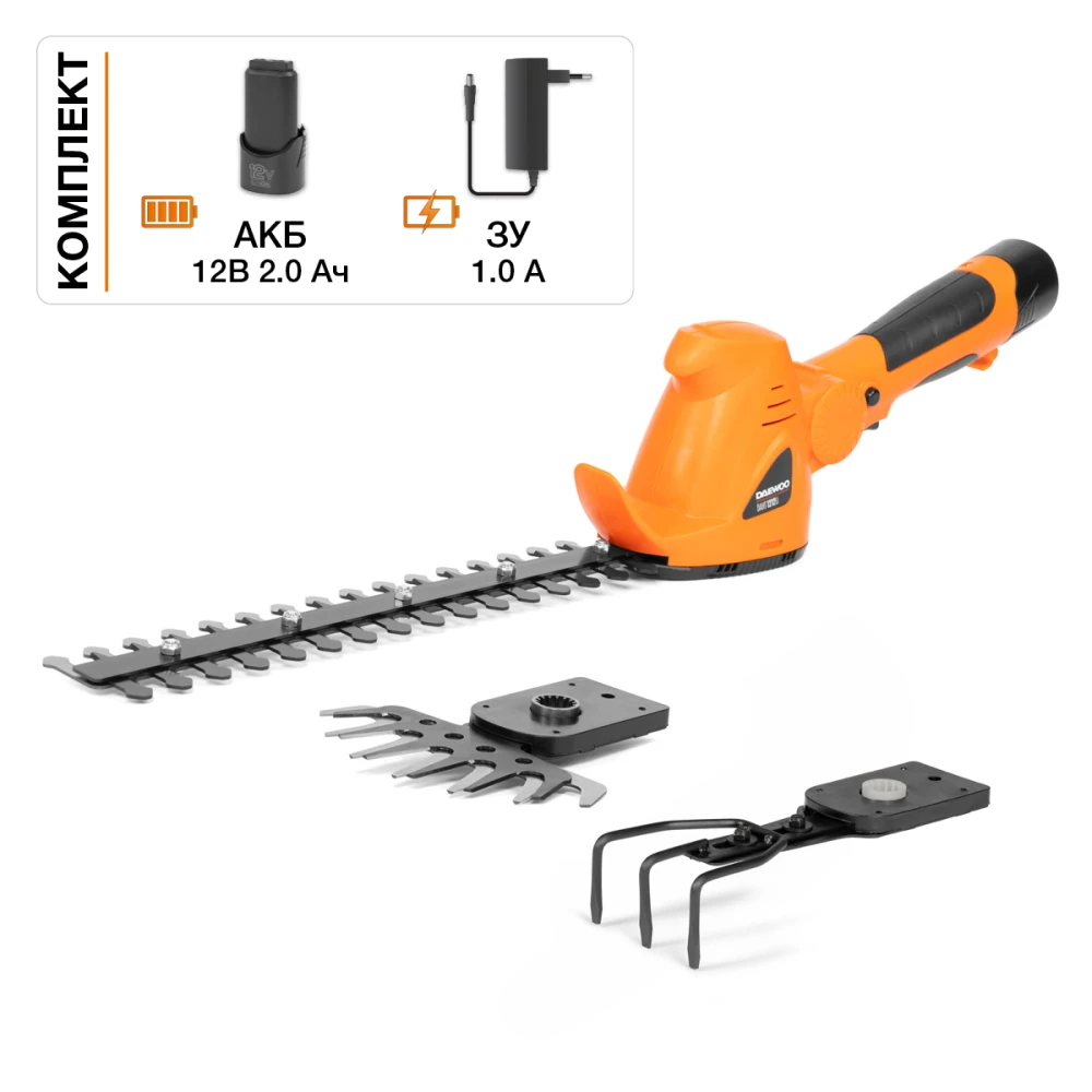 Ножницы аккумуляторные Daewoo DAHT 1212Li SET