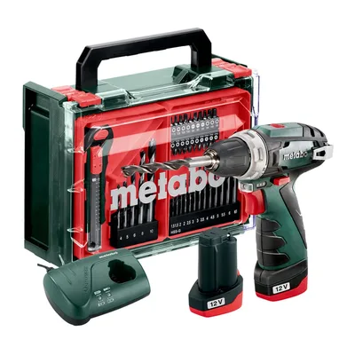 Дрель METABO PowerMaxx BS Basic Set Mobile Workshop (600080710)