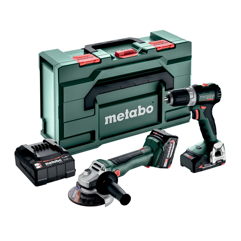 Набор инструментов METABO Combo Set 2.6.5 18 V (BS 18 L BL + W 18 L BL 9-125) (685233000)