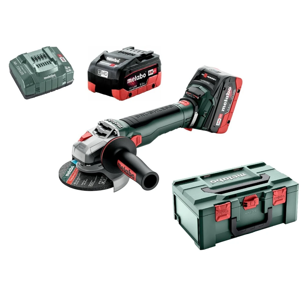 Углошлифовальная машина METABO WB 18 LT BL 11-125 Quick (613054660)