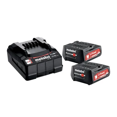 Энергокомплект METABO Basic-Set 12V 2 x 2,0 Ah (685300000)