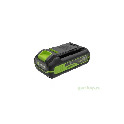 Аккумулятор Greenworks G40HP2 (40V, 2 Ач) (2958407)
