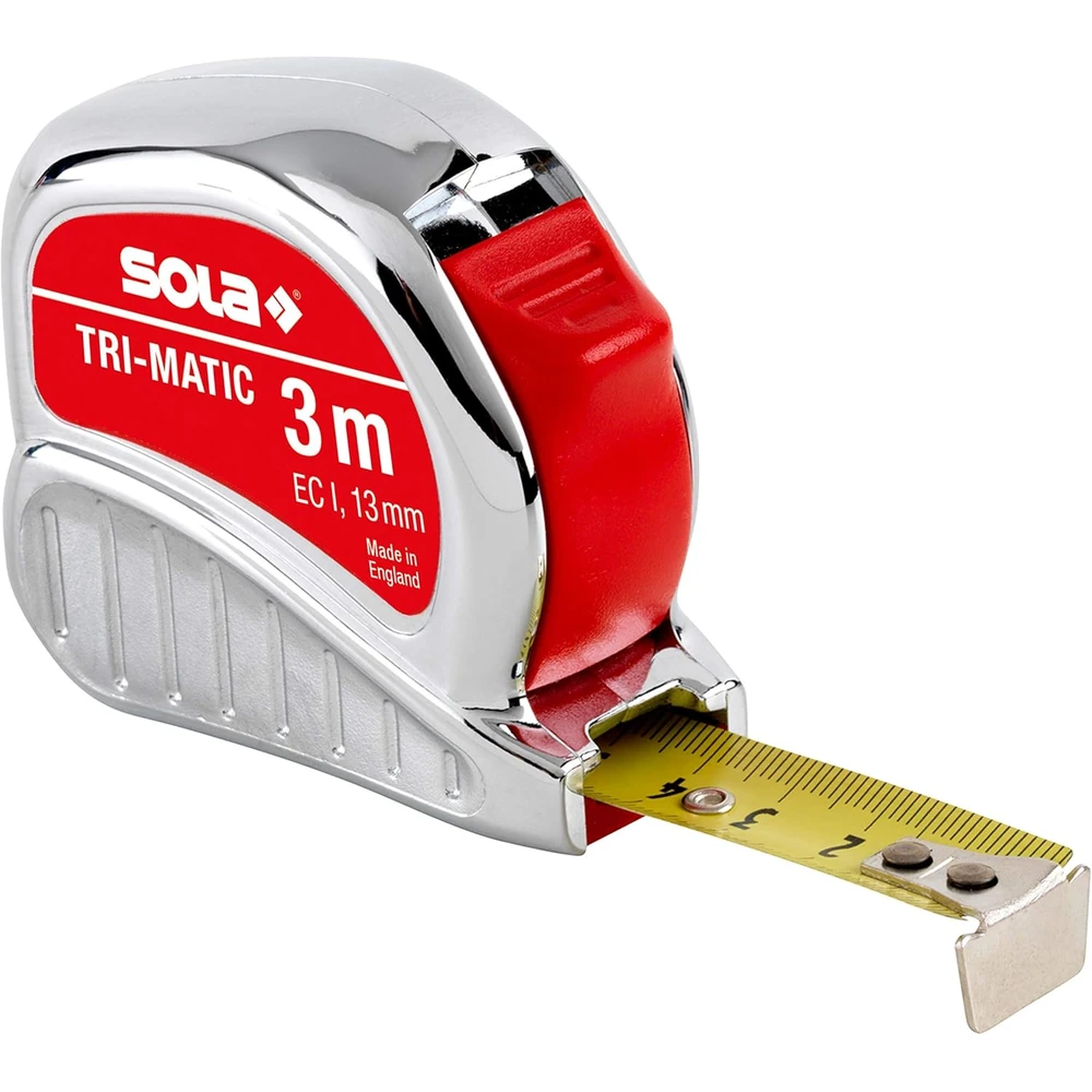 Рулетка SOLA Tri-Matic TM 3 m